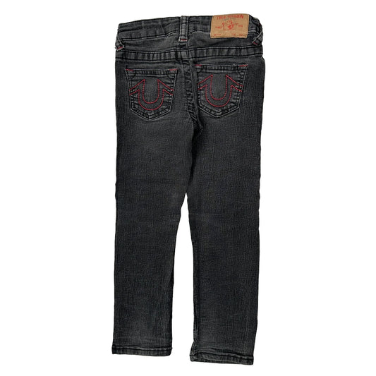 Age 6 True Religion Geno Jeans - XS Black Denim