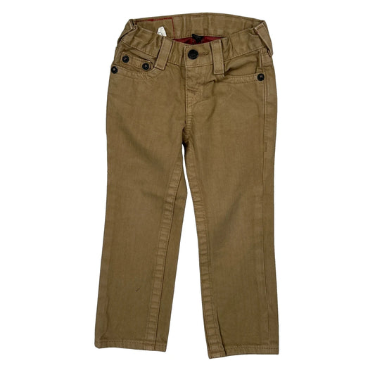 Age 3 True Religion Jeans - XS Beige Cotton