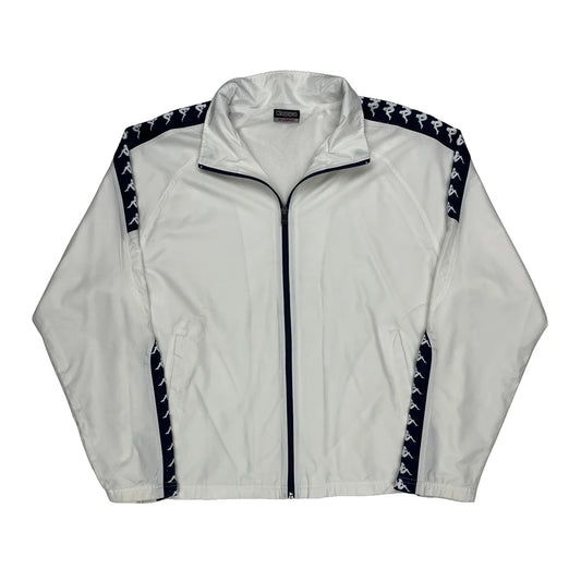 Kappa Track Jacket - XL White Polyester