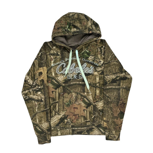 World'S Foremost Outfitter Cabelas Hoodie - Large Camo Polyester