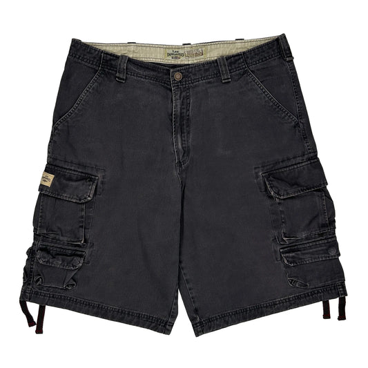 Lee Cargo Cargo Shorts - 34W 11L Grey Cotton