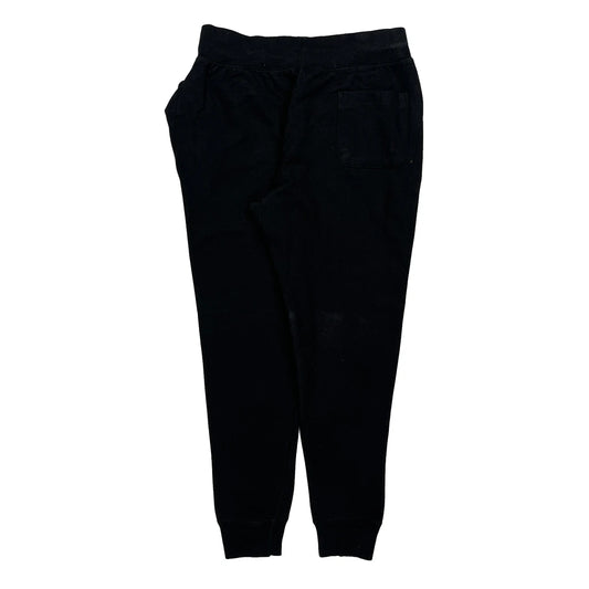Vintage Reverse Weave Champion Joggers - Large Black Cotton