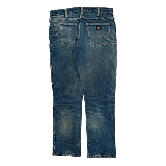 Dickies Jeans - 36W 33L Blue Cotton Blend