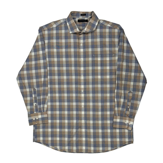 Tommy Hilfiger Checked Shirt - Large Multicoloured Cotton