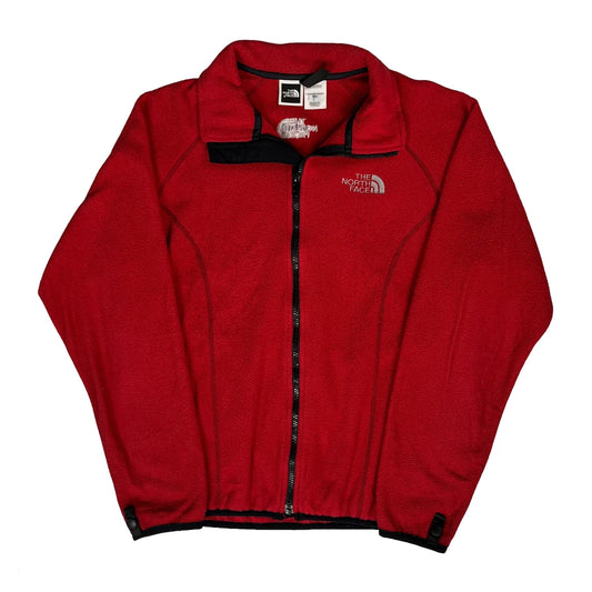 Vintage The North Face Fleece Jacket - Medium Red Polyester