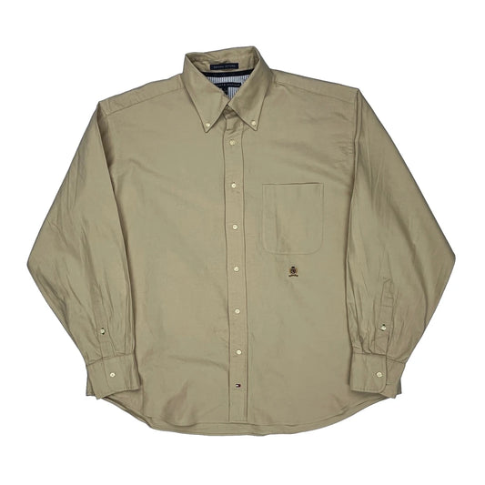 Tommy Hilfiger Shirt - XL Beige Cotton