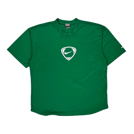 Dri-Fit Nike Sports Top - XL Green Polyester