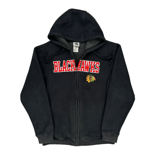 Blackhawks Nhl Hoodie - Medium Black Polyester
