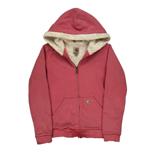 Carhartt Hoodie - Medium Pink Cotton