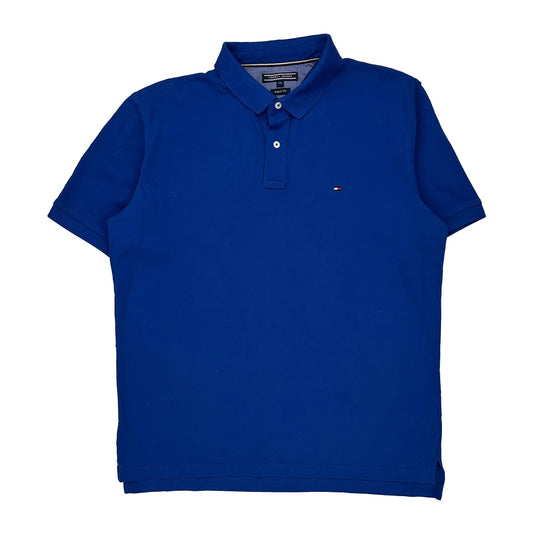 Tommy Hilfiger Polo Shirt - 2XL Blue Cotton