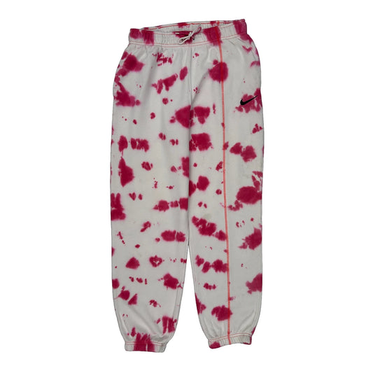 Nike Tie-Dye Joggers - Small Red Cotton