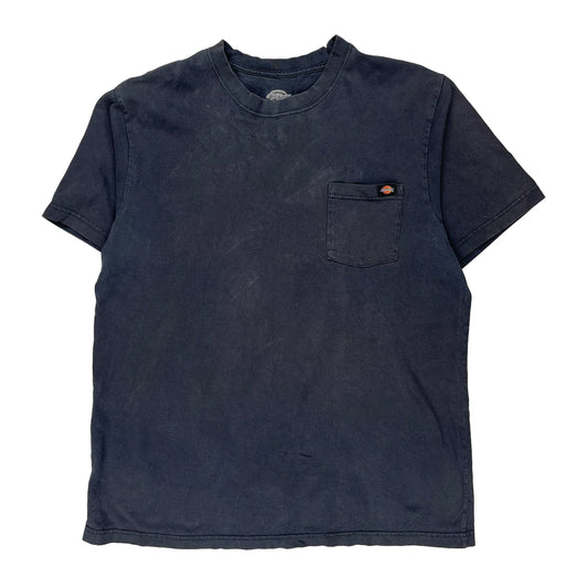 Dickies Tall T-Shirt - XL Navy Cotton