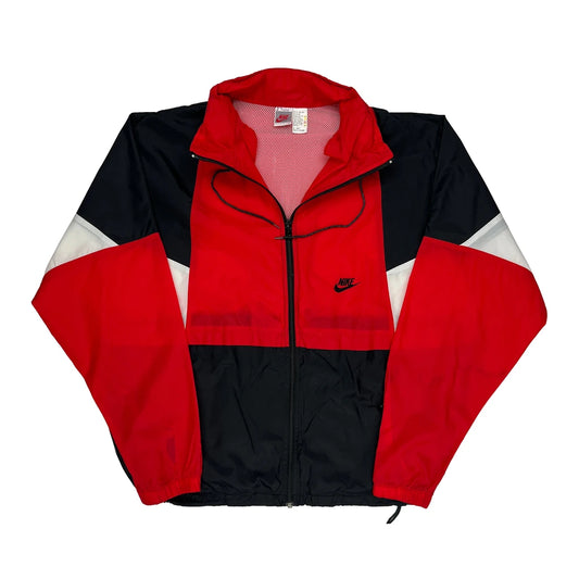 Nike Windbreaker - XL Red Nylon