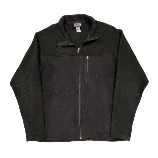 Vintage Synchilla Patagonia Fleece - 2XL Black Polyester