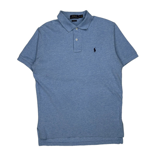 Polo By Ralph Lauren Polo Shirt - Medium Blue Cotton