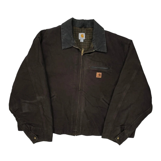 Dkb Carhartt Detroit Jacket - 4XL Brown Cotton