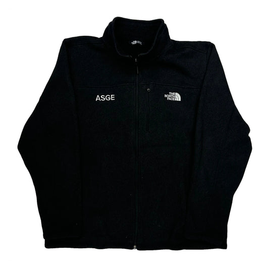 Vintage The North Face Fleece Jacket - 2XL Black Polyester