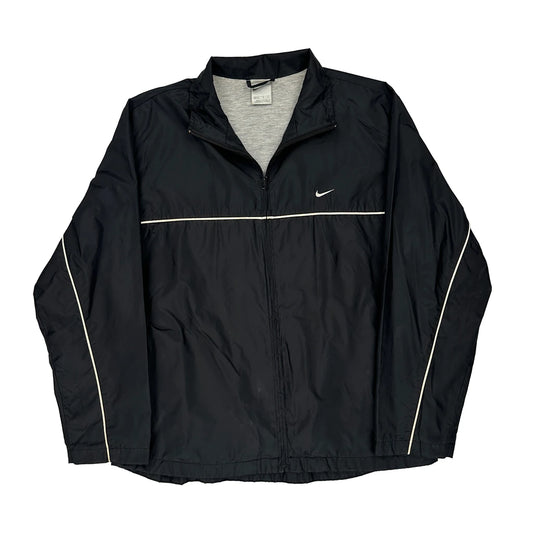 Age 11-12 Nike Windbreaker - Medium Black Polyester
