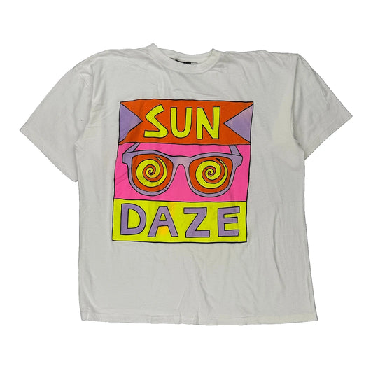 Galaxy Single Stitch T-Shirt - 3XL Multicoloured Cotton