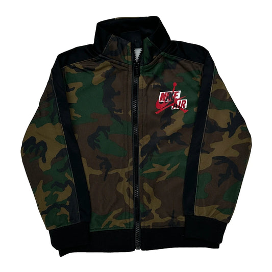 Vintage Age 24 Months Jordan Camo Track Jacket - 2XS Camo Polyester