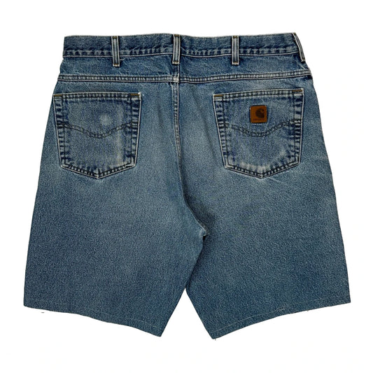 Carhartt Denim Shorts - 38W 10L Blue Cotton
