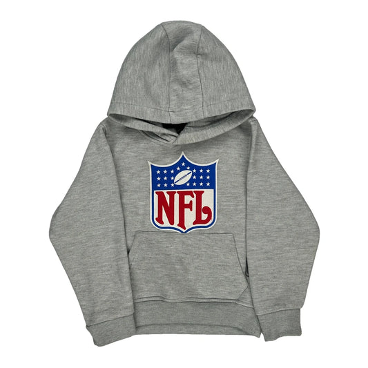 Age 4 Nfl Hoodie - 2XS Grey Cotton