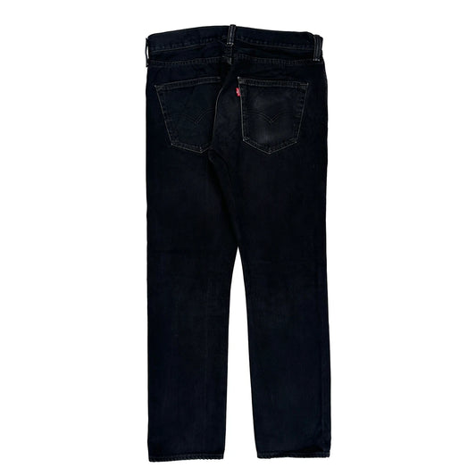 Vintage 501 Levis Jeans - 32W 31L Black Denim