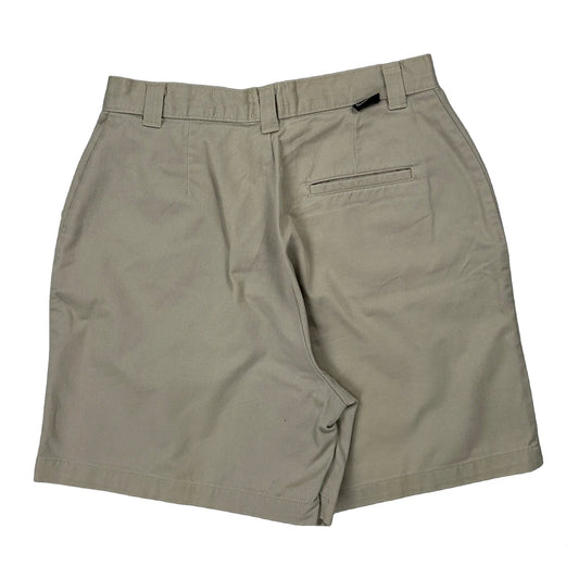 Vintage Lee Shorts - 28W UK 8 Beige Cotton