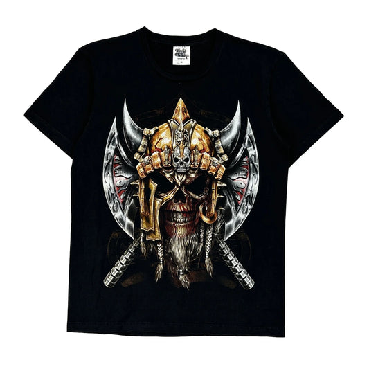 Thrift Shop Graphic T-Shirt - Medium Black Cotton