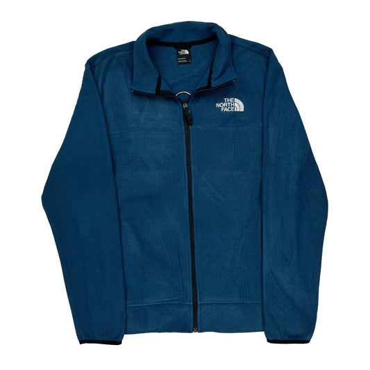 The North Face Fleece - Large Blue Polyester
