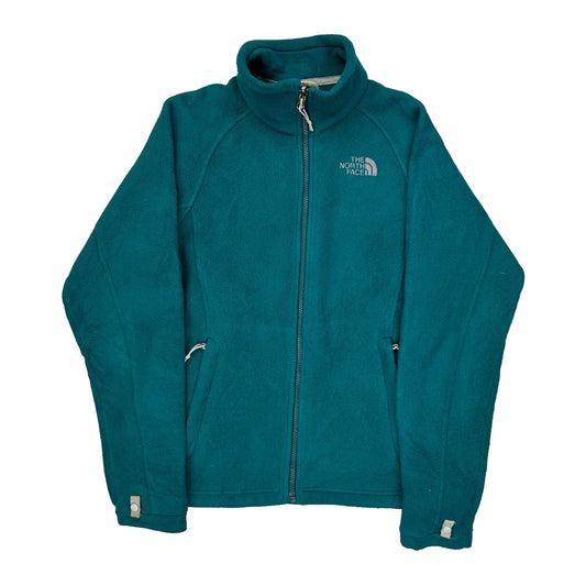 The North Face Fleece Jacket - Small Green Polyester