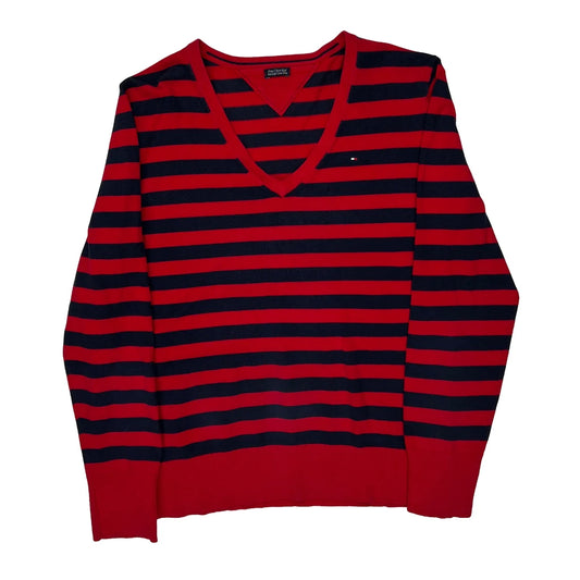 Vintage Tommy Hilfiger Jumper - Medium Navy Cotton