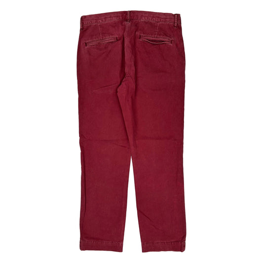 Ralph Lauren Chinos - 34W 29L Red Cotton