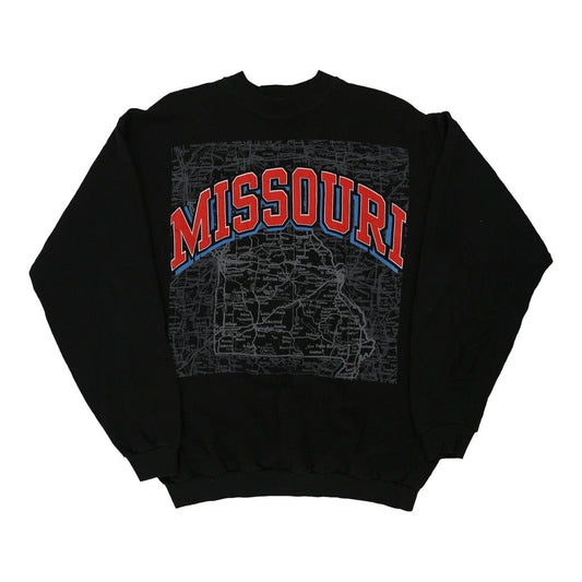 Vintage black Missouri Sun Sportswear Sweatshirt - mens x-large