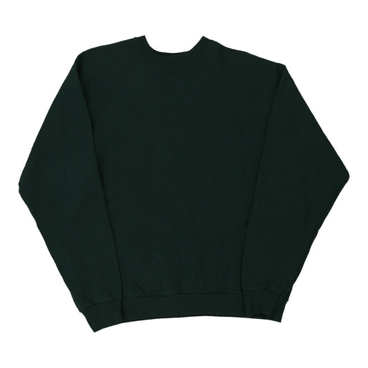 Vintage green Tultex Sweatshirt - mens large