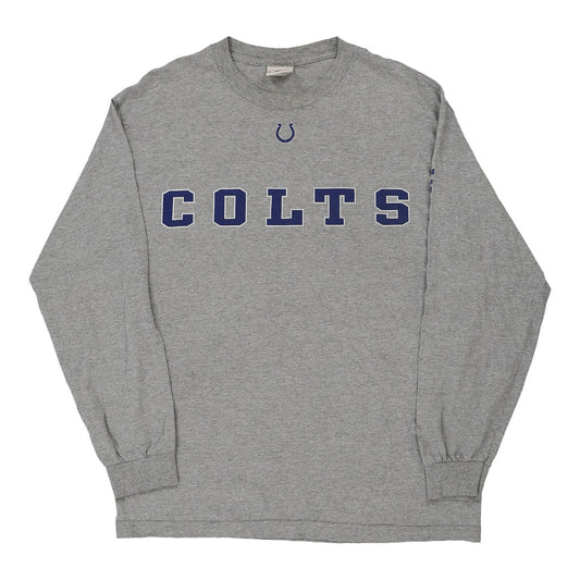 Vintage grey Indianapolis Colts Nfl Long Sleeve T-Shirt - mens large