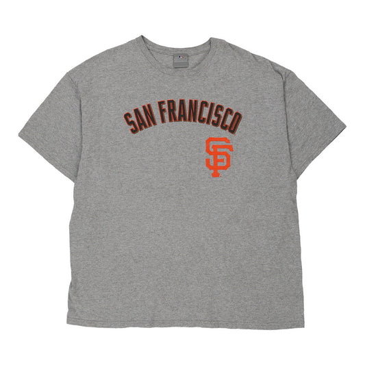 Vintage grey San Francisco Giants Mlb T-Shirt - mens xx-large