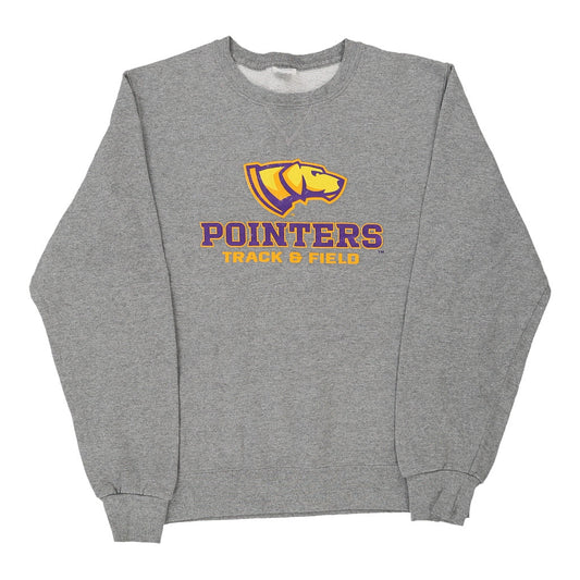 Vintage grey Pointers Russell Athletic Sweatshirt - mens medium