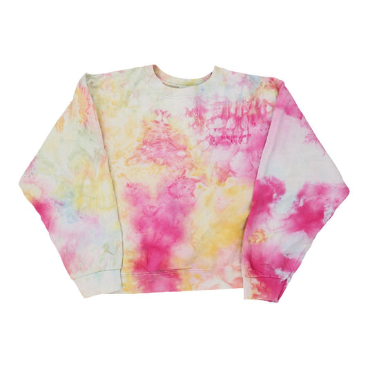 Vintage multicoloured Oscilatey Sweatshirt - womens medium