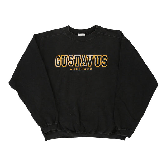 Vintage black Made in USA Gustavus The Cotton Exchange Sweatshirt - mens large