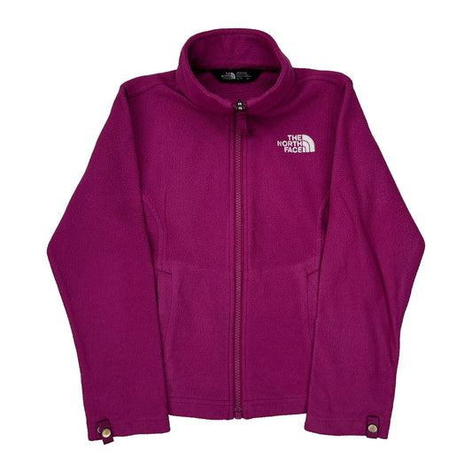 Age 6 The North Face Fleece Jacket - XS Purple Polyester