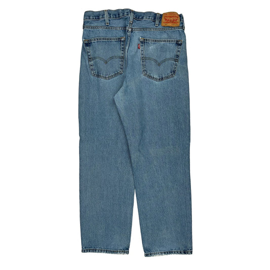 550 Levis Jeans - 38W 31L Blue Cotton