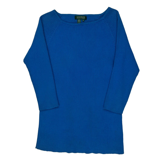 Ralph Lauren Jumper - Medium Blue Cotton