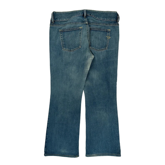 Diesel Boot Cut Jeans - 31W UK 12 Blue Denim
