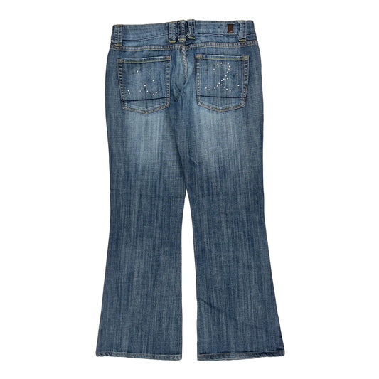 Ub Boot Cut Jeans - 30W UK 8 Blue Denim