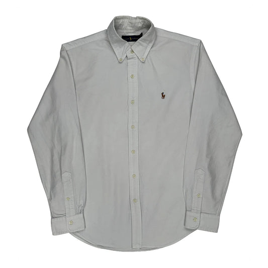 Ralph Lauren Shirt - Medium White Cotton