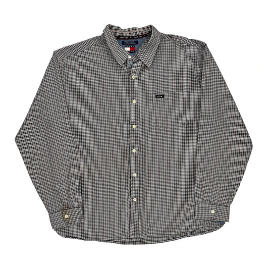 Tommy Jeans Checked Shirt - XL Multicoloured Cotton