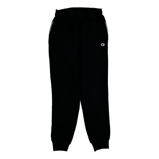 Champion Joggers - Medium Black Cotton Blend