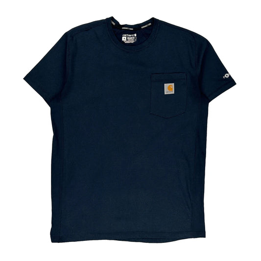 Carhartt T-Shirt - Medium Navy Cotton