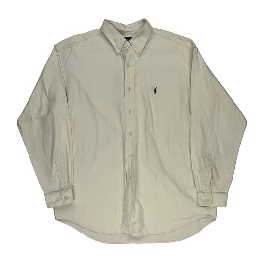 Blake Ralph Lauren Shirt - XL White Cotton